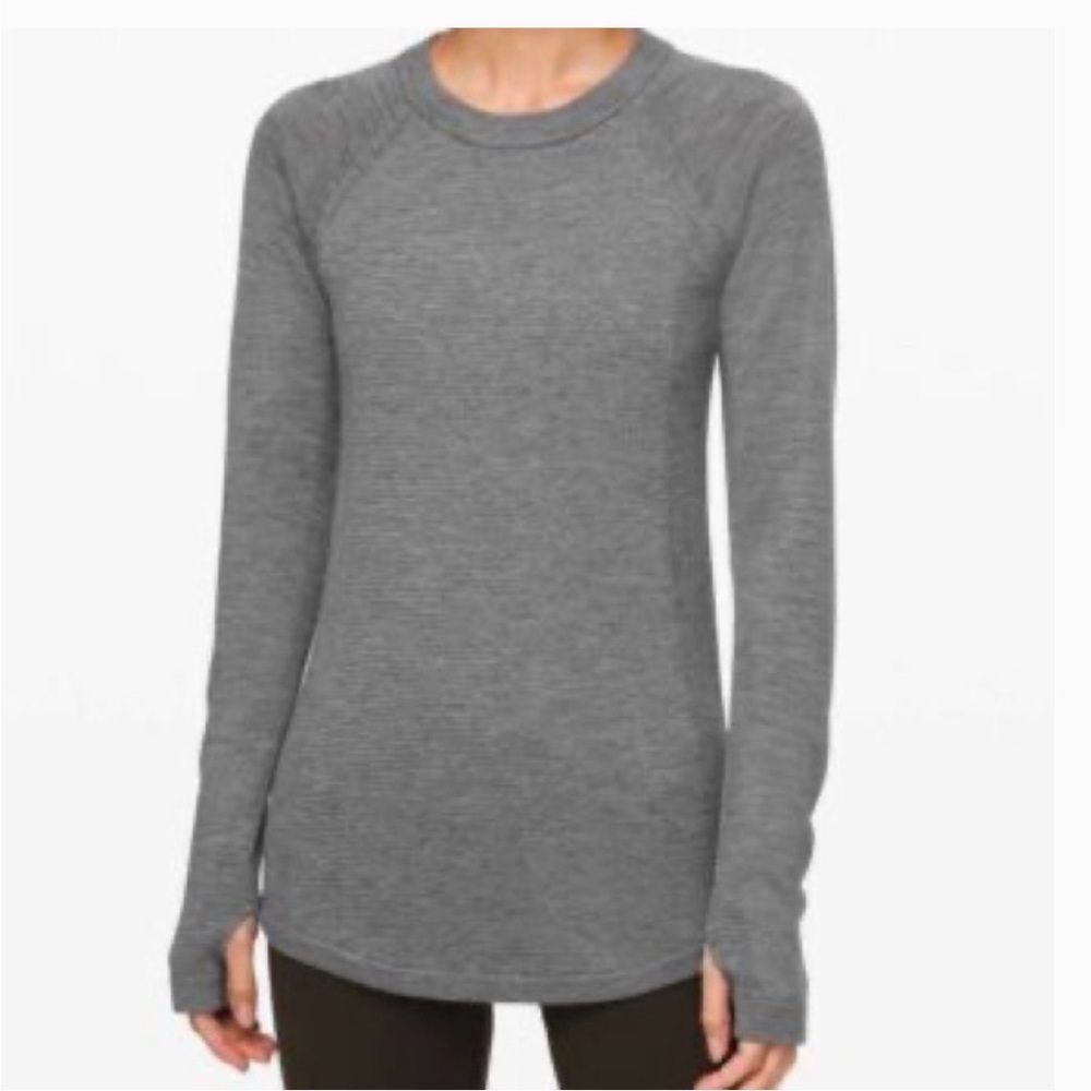 lululemon sit in lotus pull over sweater 4